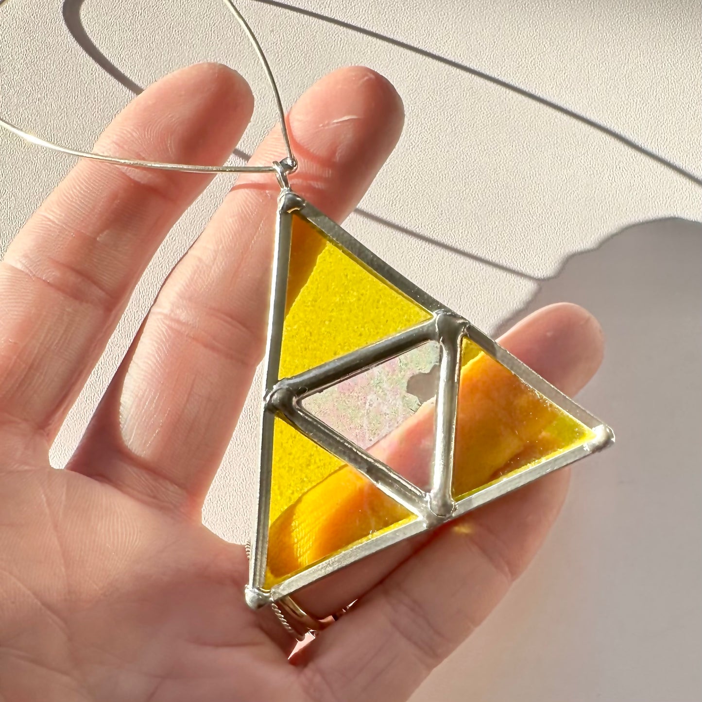 Zelda-inspired Triforce Ornament