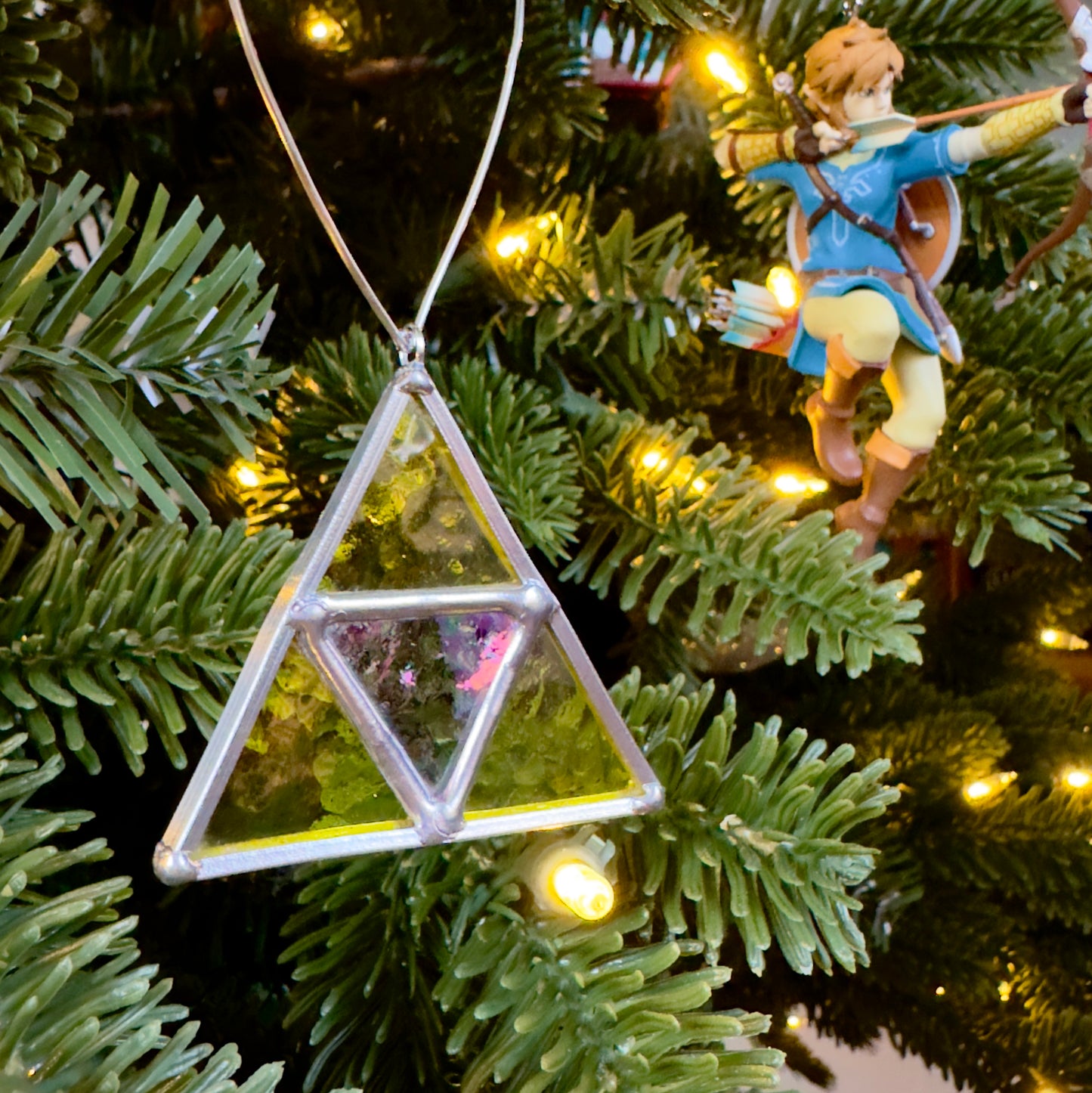 Zelda-inspired Triforce Ornament